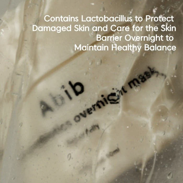 Abib Rice Probiotics Overnight Mask - Barrier Jelly 80ml - Image 4