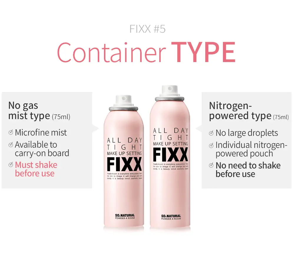 So Natural All Day Tight Make Up Setting Fixer (75ml/35ml) - Image 7