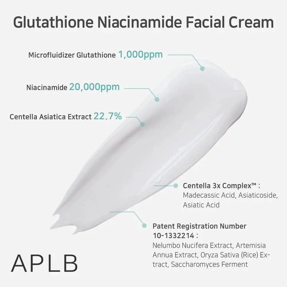 APLB Glutathione Niacinamide Eye Cream 20ml - Image 3