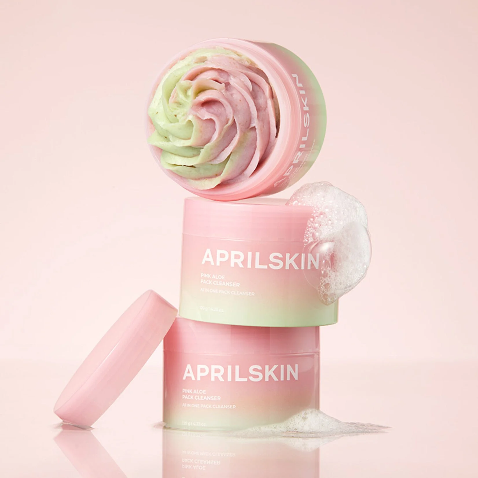 APRILSKIN Pink Aloe Pack Cleanser 120g - Image 3