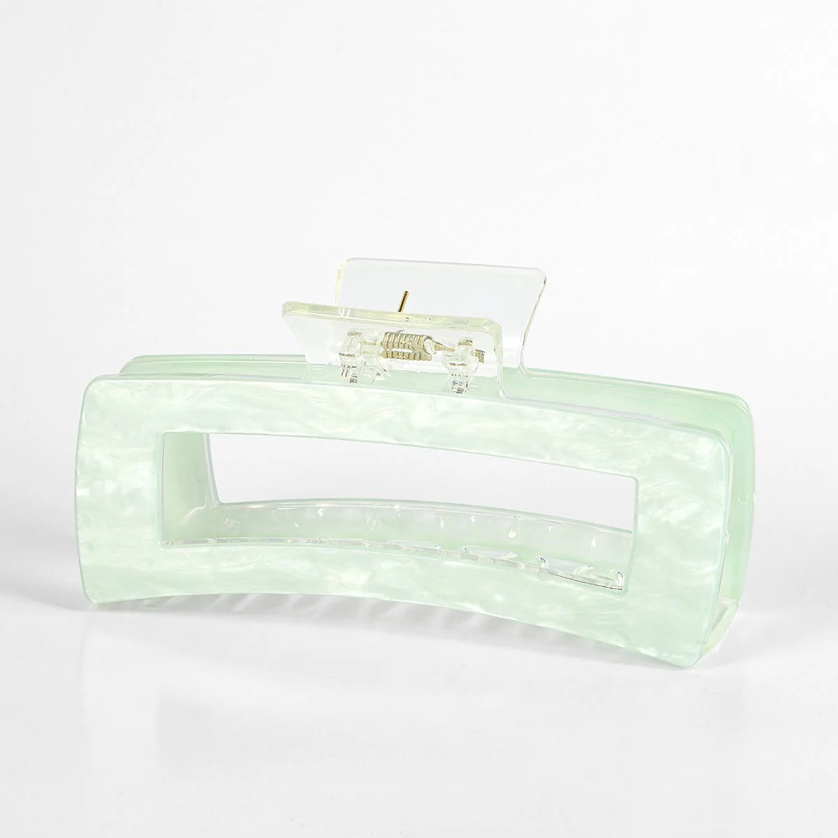 Arch14 Pearl Matte Rectangular Claw Clip 1pc - Image 13