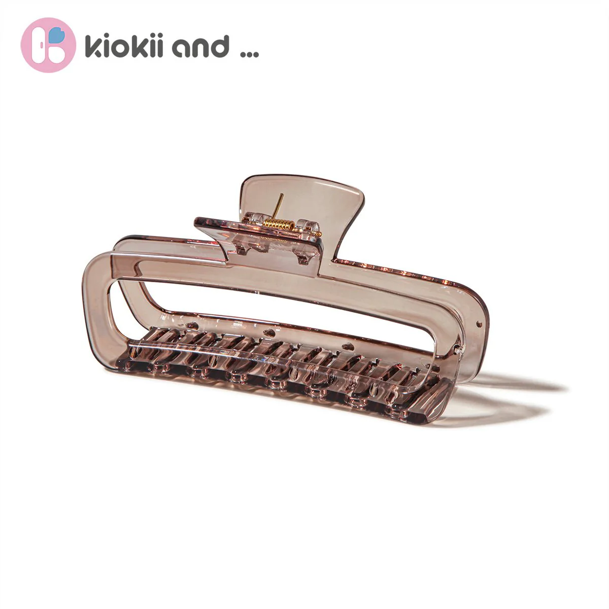 Arch14 Smoky Transparent Claw Clip 1pc - Image 6