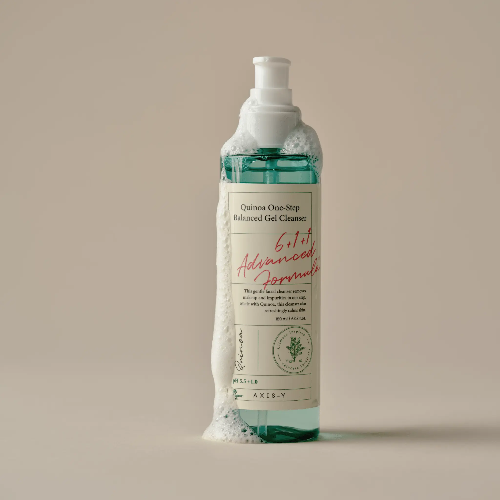 AXIS-Y Quinoa One Step Balanced Gel Cleanser 180ml - Image 2