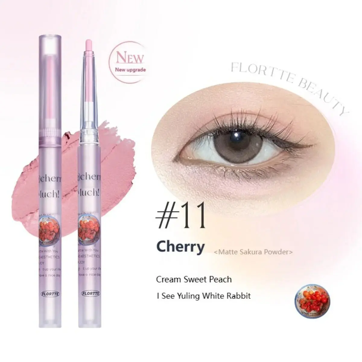 Flortte I Love Myself Silkworm Eyeshadow Pen (6 Shades) - Image 9