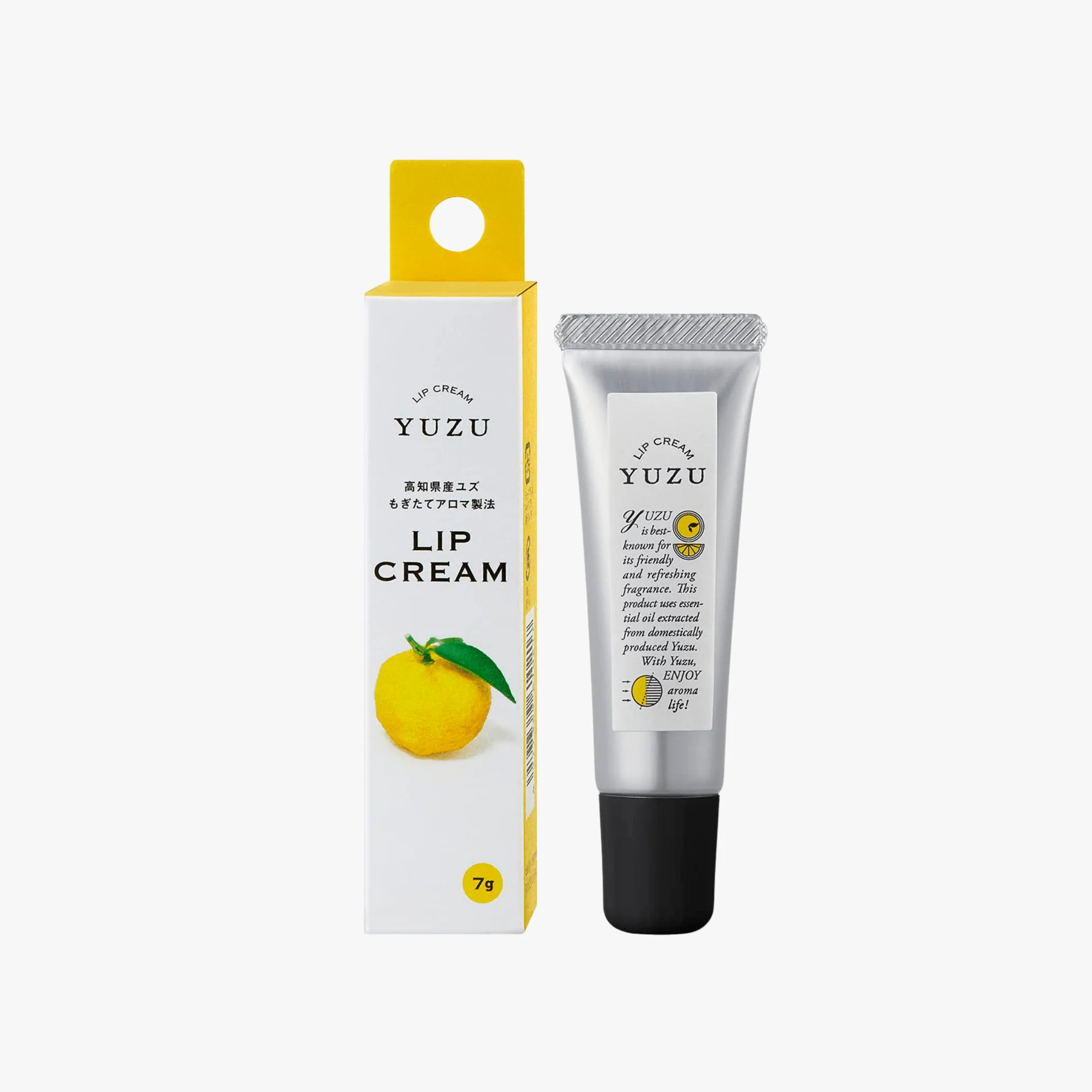 BIKEN Daily Aroma Japan Yuzu Lip Cream 7g - Image 2