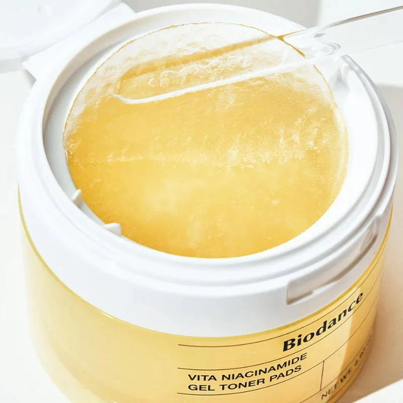Biodance Vita Niacinamide Gel Toner Pads 60pcs - Image 3