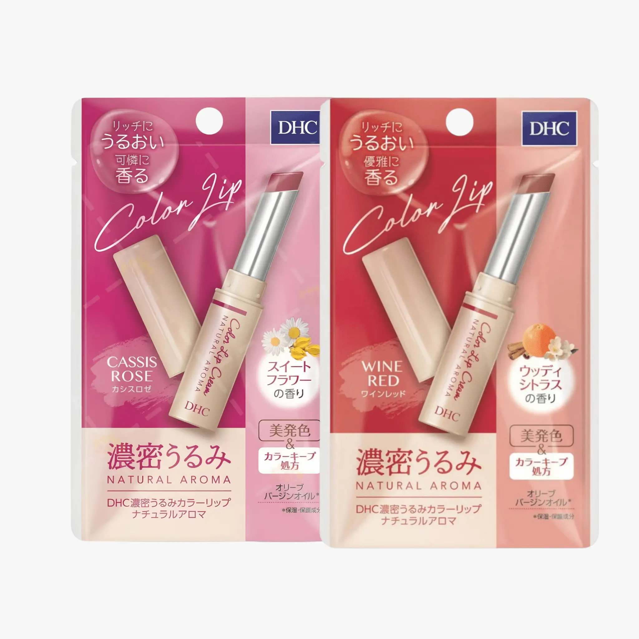 DHC Color Lip Cream Natural Aroma (2 Colors)