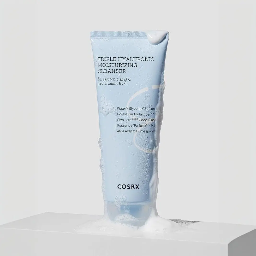 COSRX Hydrium Triple Hyaluronic Moisturizing Cleanser 150ml - Image 5