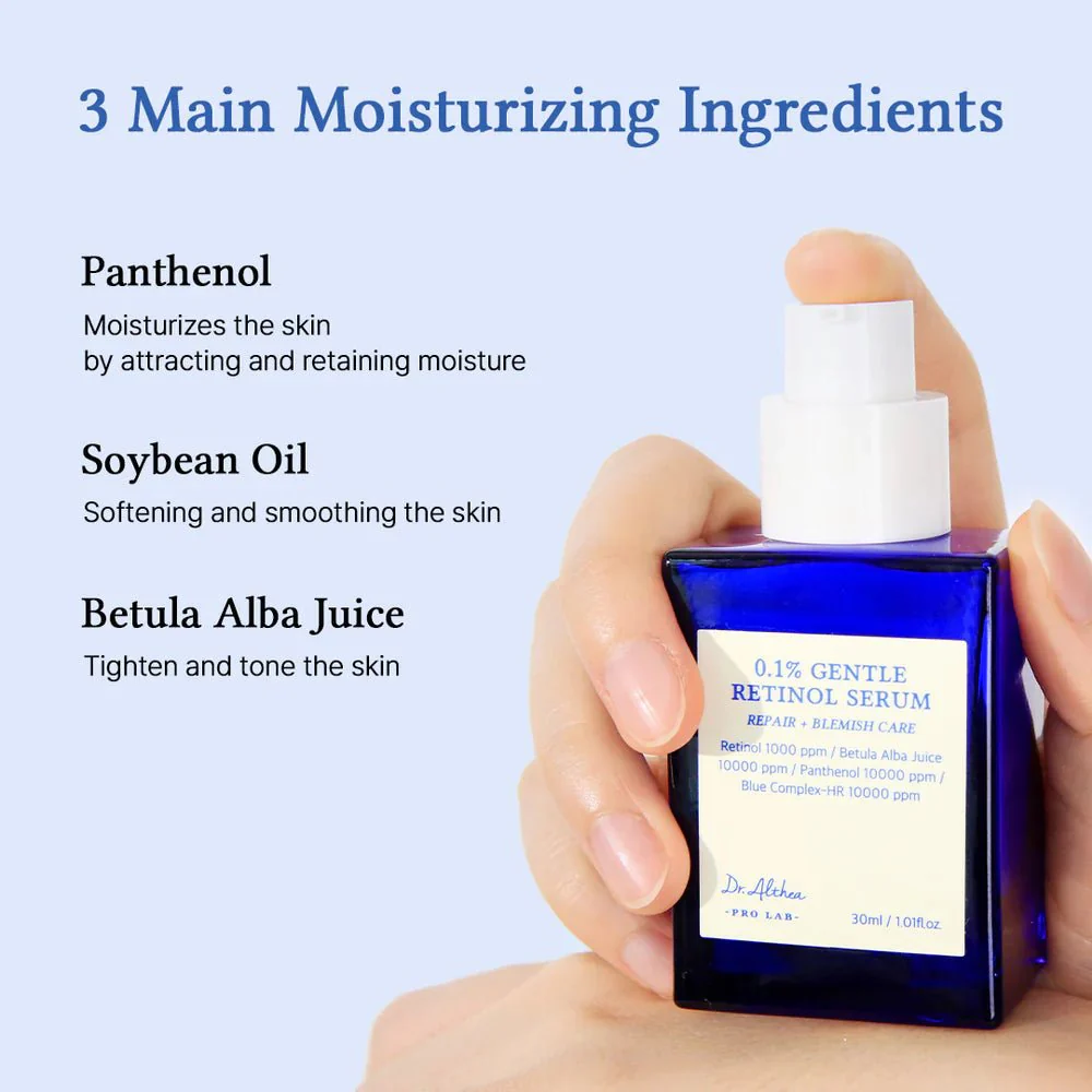 Dr. Althea 0.1% Gentle Retinol Serum 30ml - Image 4