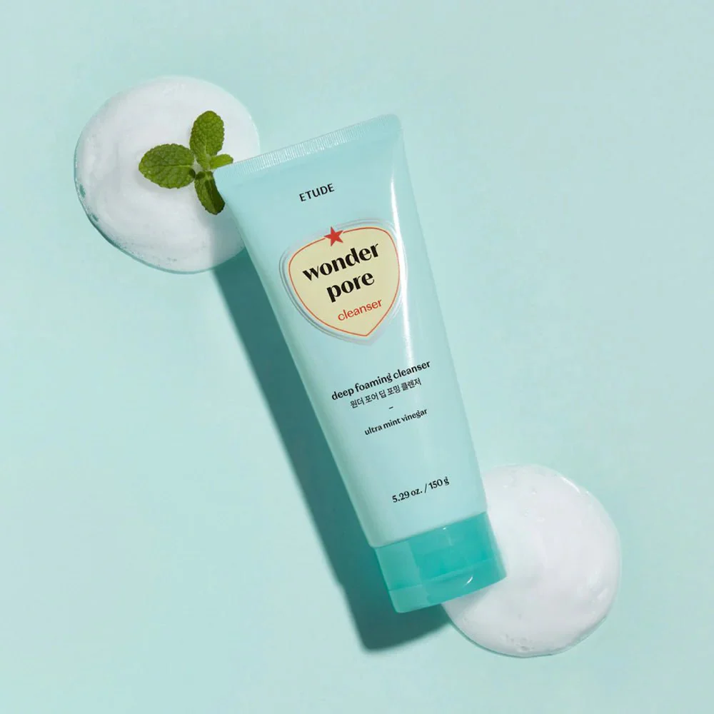 ETUDE Wonder Pore Deep Foaming Cleanser 150g - Image 2
