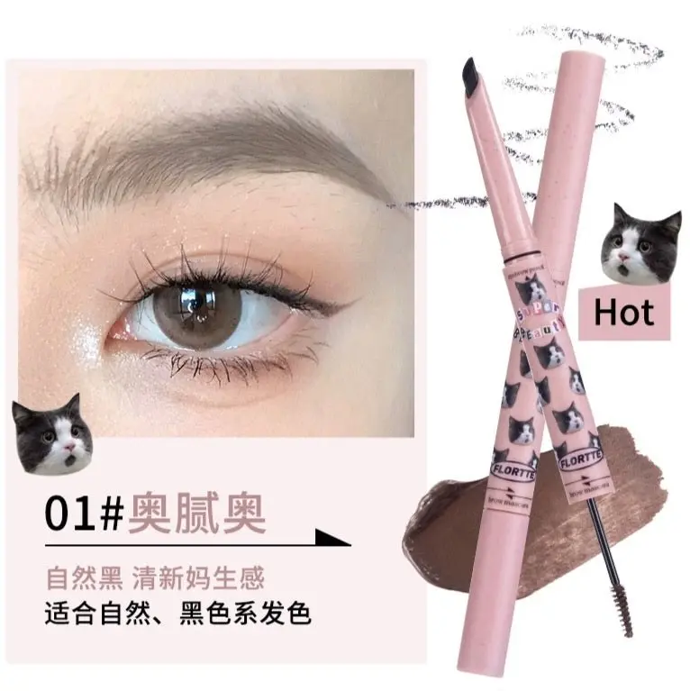 Flortte Two in One Eyebrow Pencil - Image 4