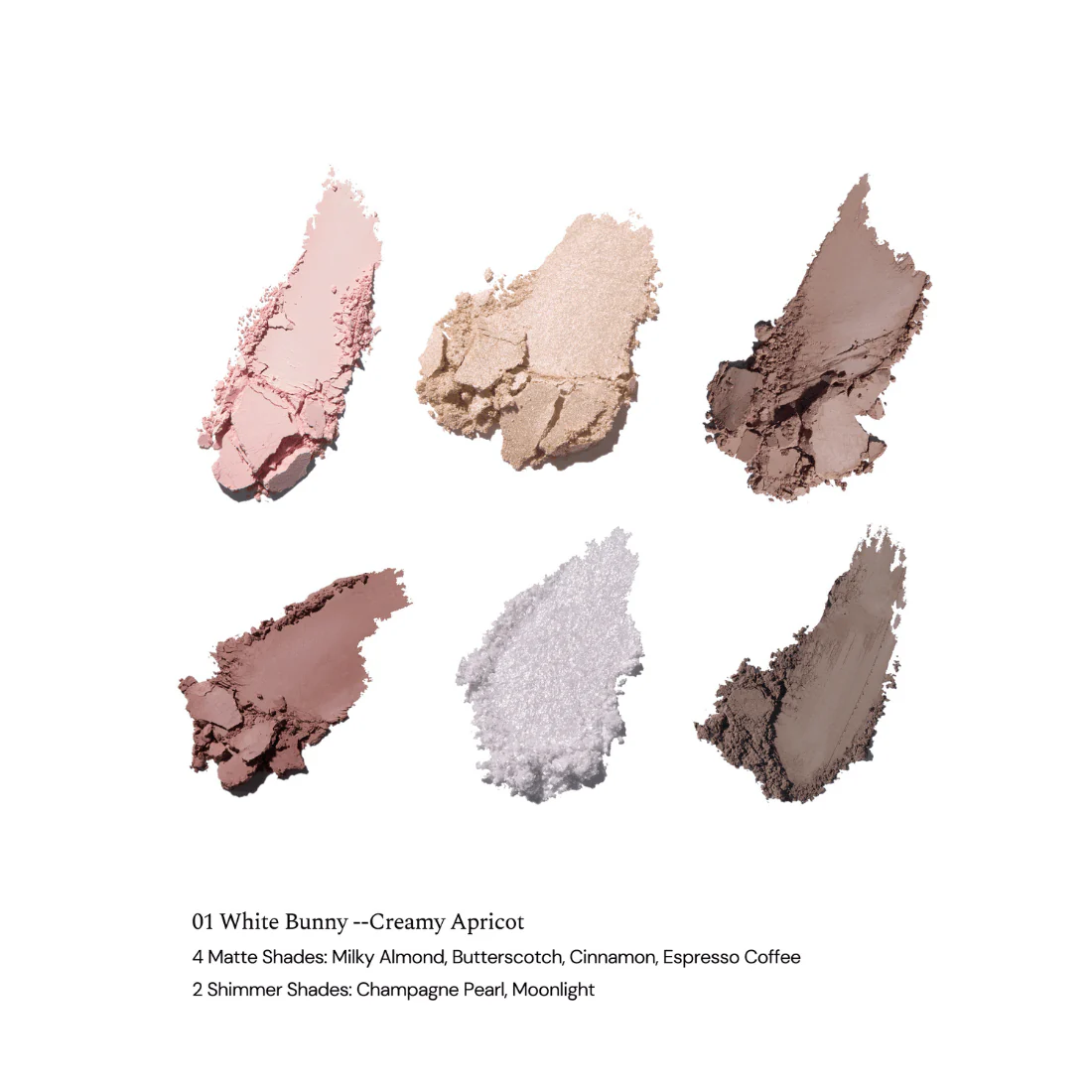 Flower Knows Bunny Garden Collection 6-Color Makeup Palette (3 Styles) - Image 6