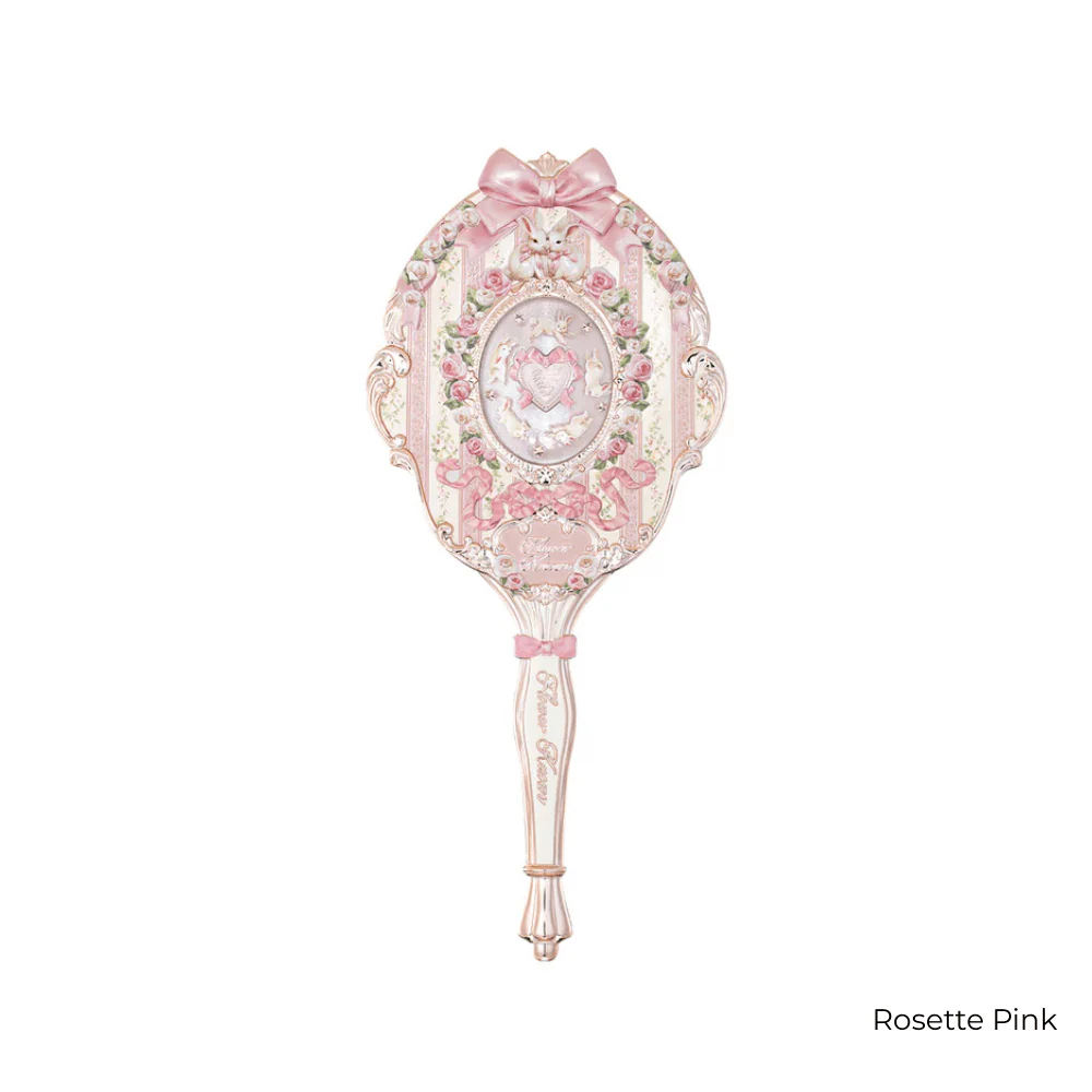 Flower Knows Bunny Garden Collection Hand Mirror (3 Colors) - Image 3