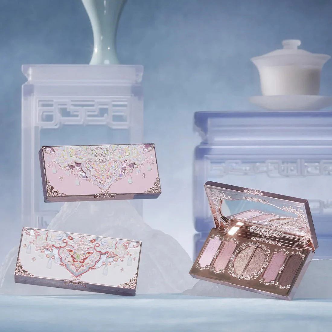 Flower Knows Butterfly Cloud Collar Embossed Makeup Palette - Image 2