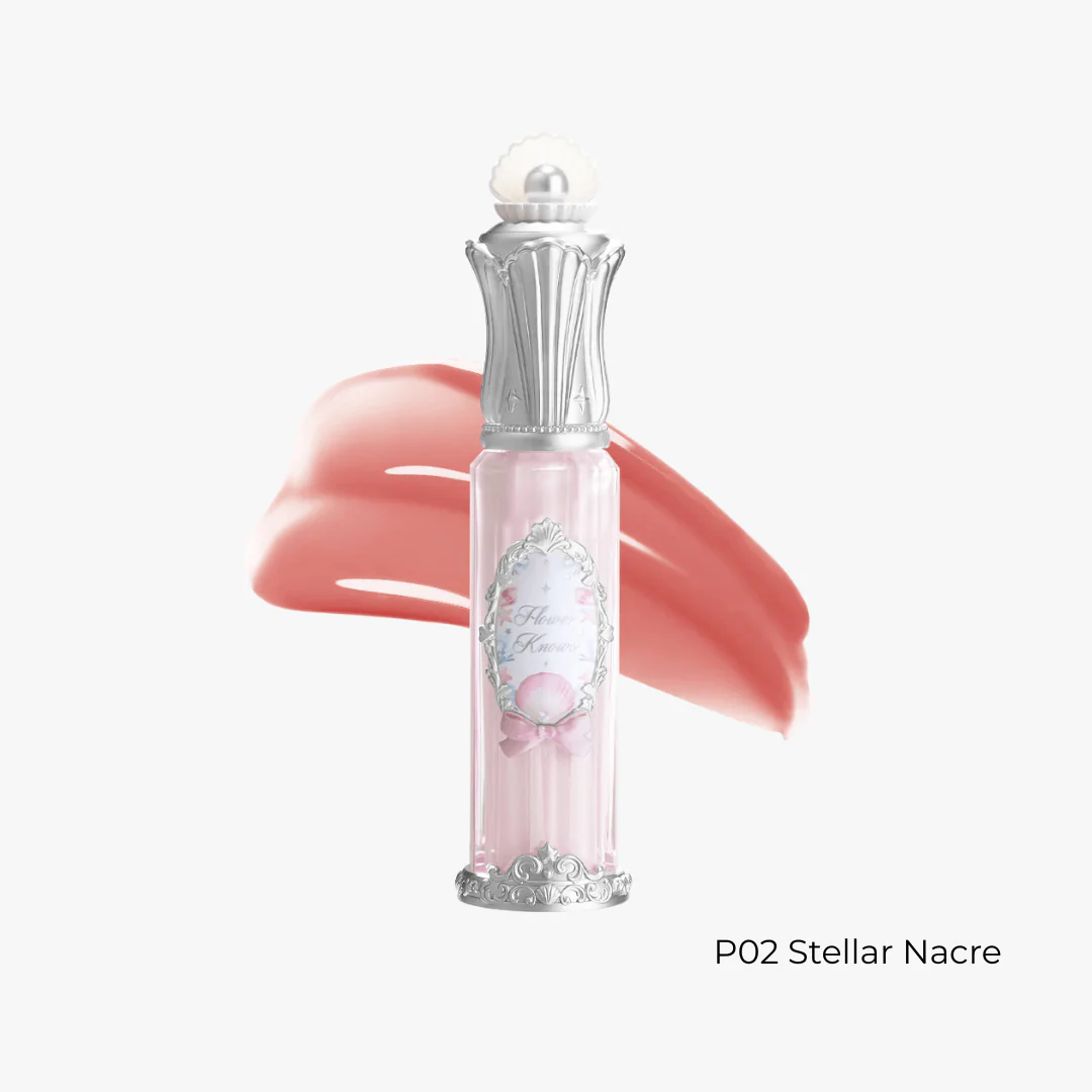 Flower Knows Shell's Jewel Collection Nourishing Lip Glaze (9 Colors) - Image 6