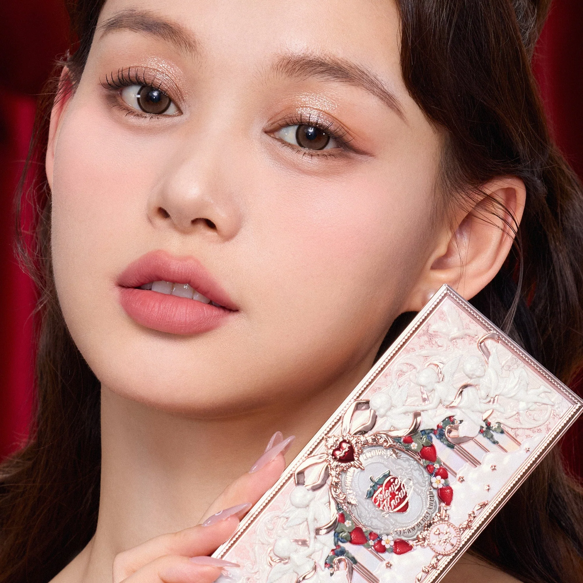 Flower Knows Strawberry Cupid Makeup Palette (2 Styles) - Image 4