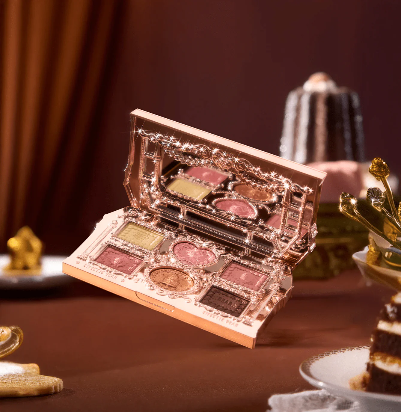 Flower Knows The Sweetie Bear Collection 6-Color Makeup Palette (3 Styles) - Image 9
