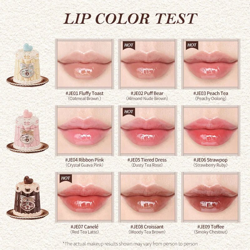 Flower Knows The Sweetie Bear Collection Coating Lip Jelly (9 Colors) - Image 2