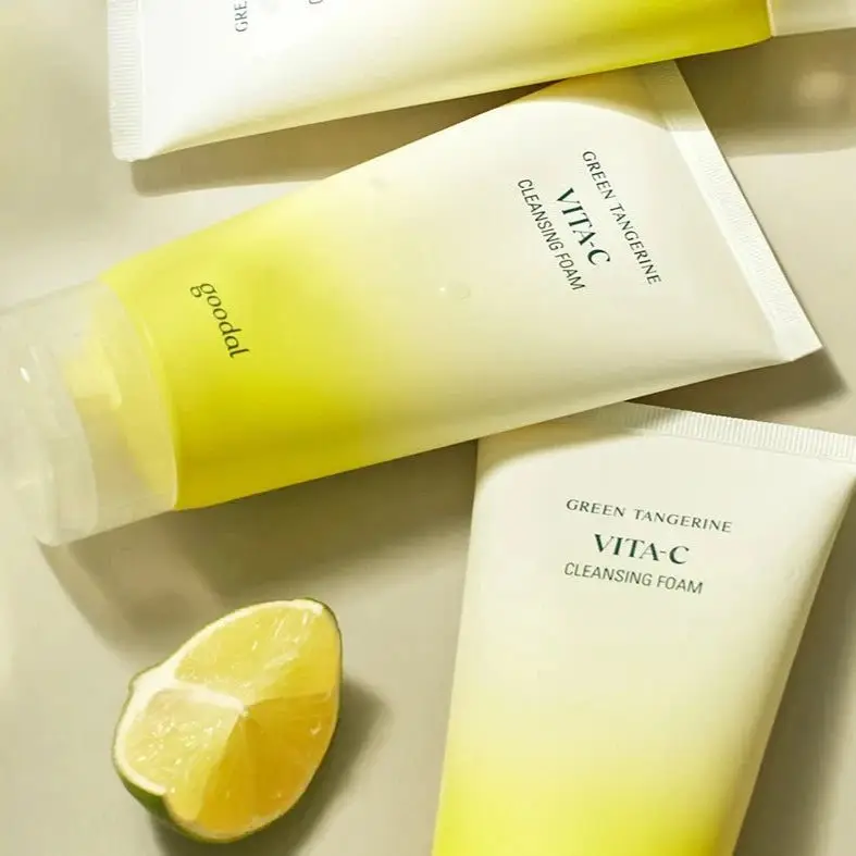Goodal Green Tangerine Vita C Cleansing Foam 150ml - Image 2