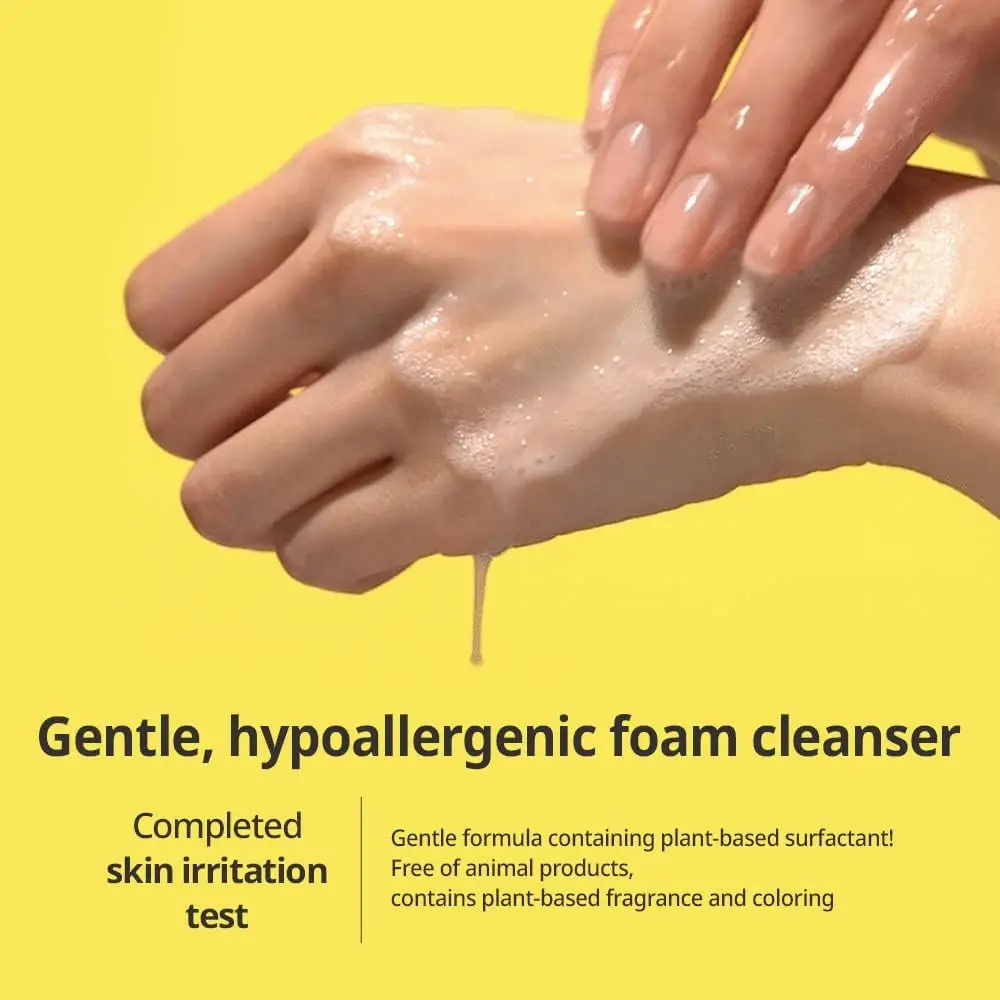 Goodal Green Tangerine Vita C Cleansing Foam 150ml - Image 3