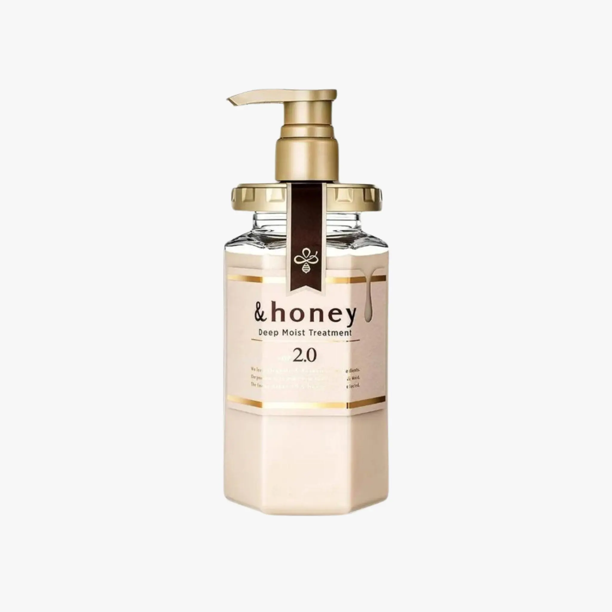 &Honey Deep Moist Shampoo OR Treatment 445ml - Image 3