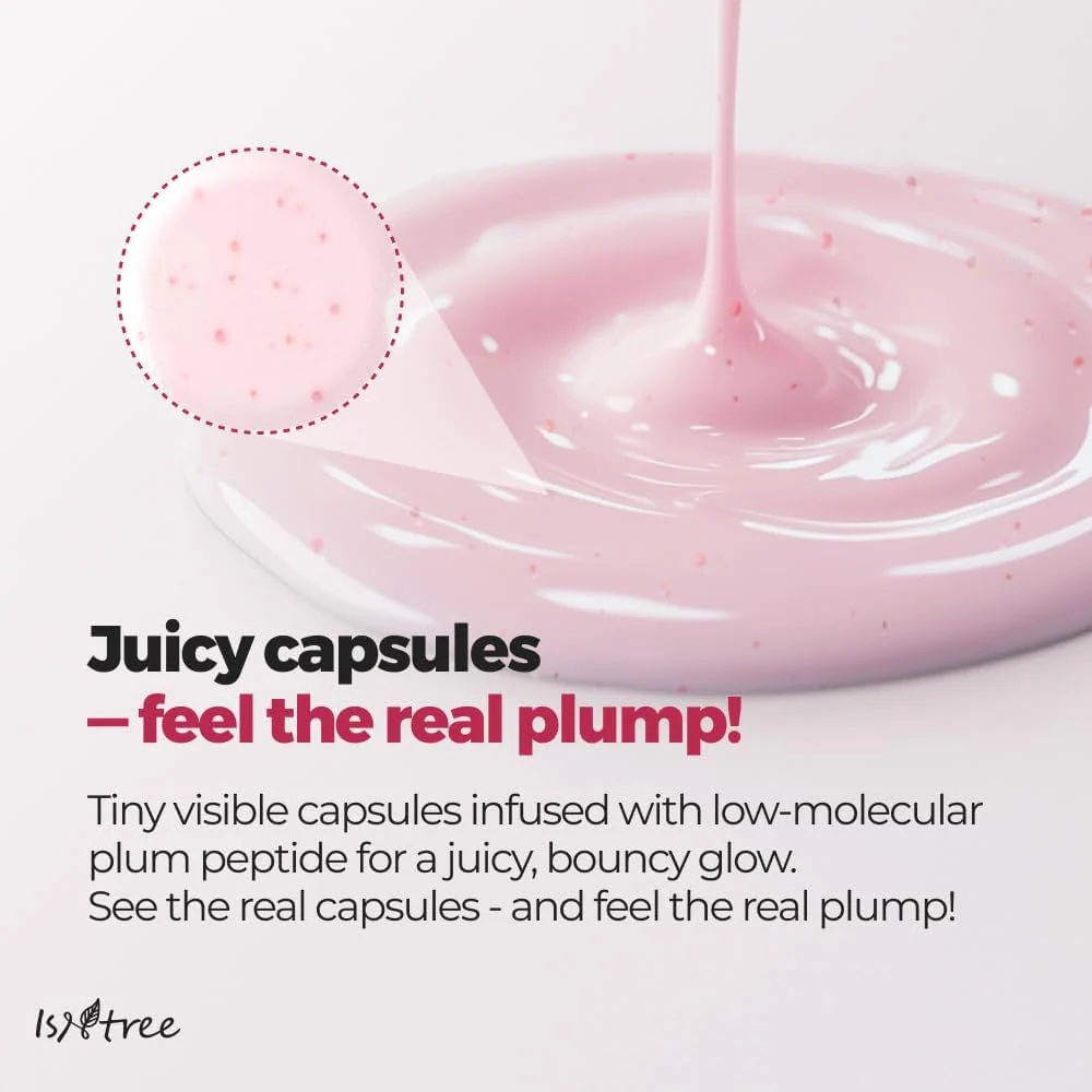 Isntree Plum Peptide Plumping Gel Mask 30g x 4 Sheets - Image 3