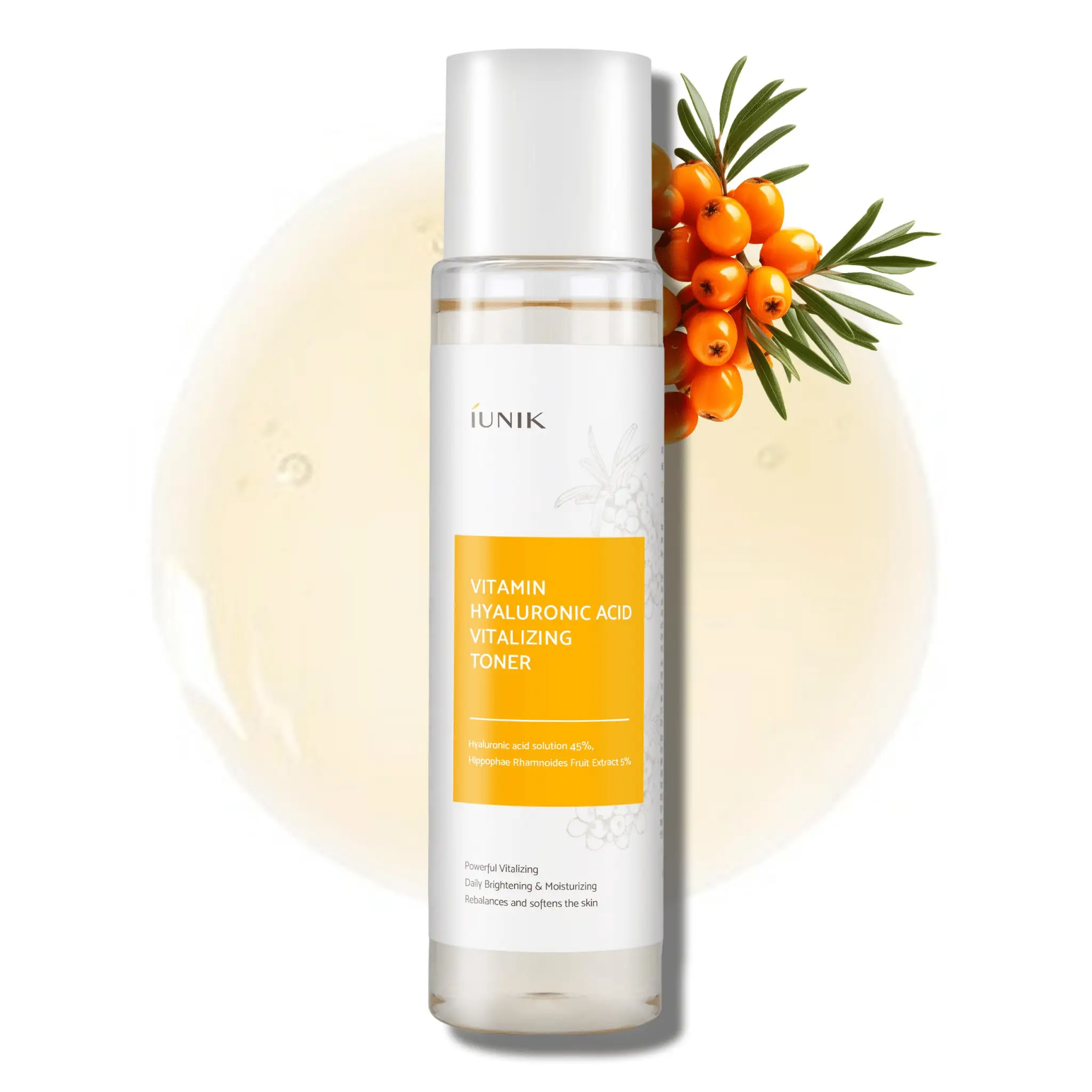iUNIK Vitamin Hyaluronic Acid Vitalizing Toner 200ml - Image 4