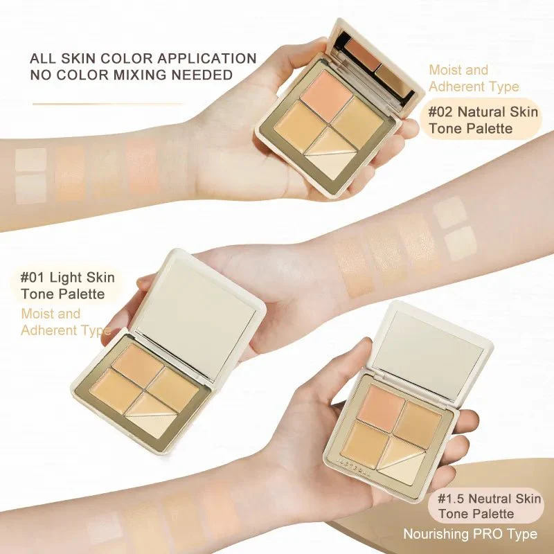 Judydoll Traceless Cloud Touch Concealer Palette (3 Shades) - Image 7