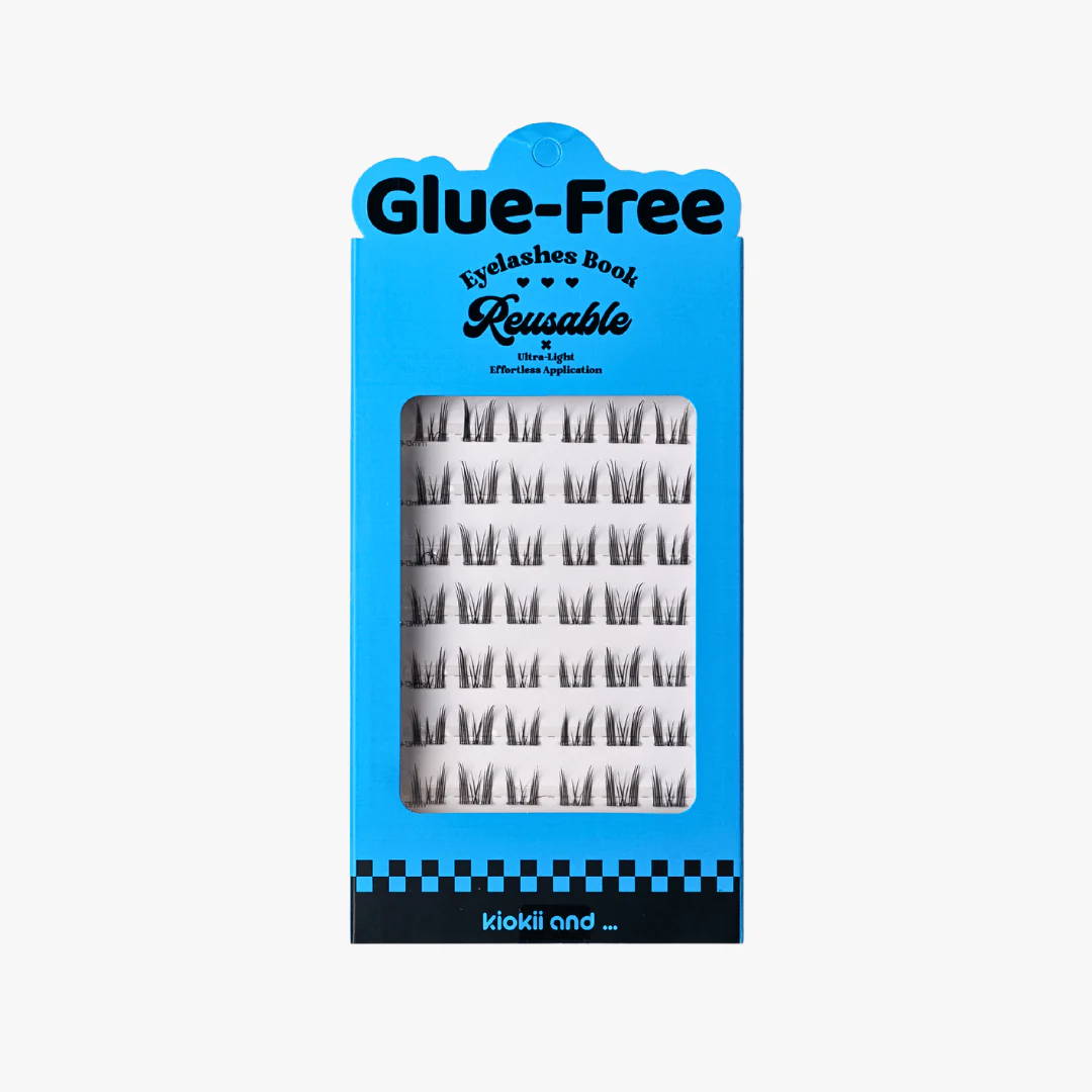 Kiokii Book Cluster Glue-Free Lashes - Feather Touch 9mm-13mm