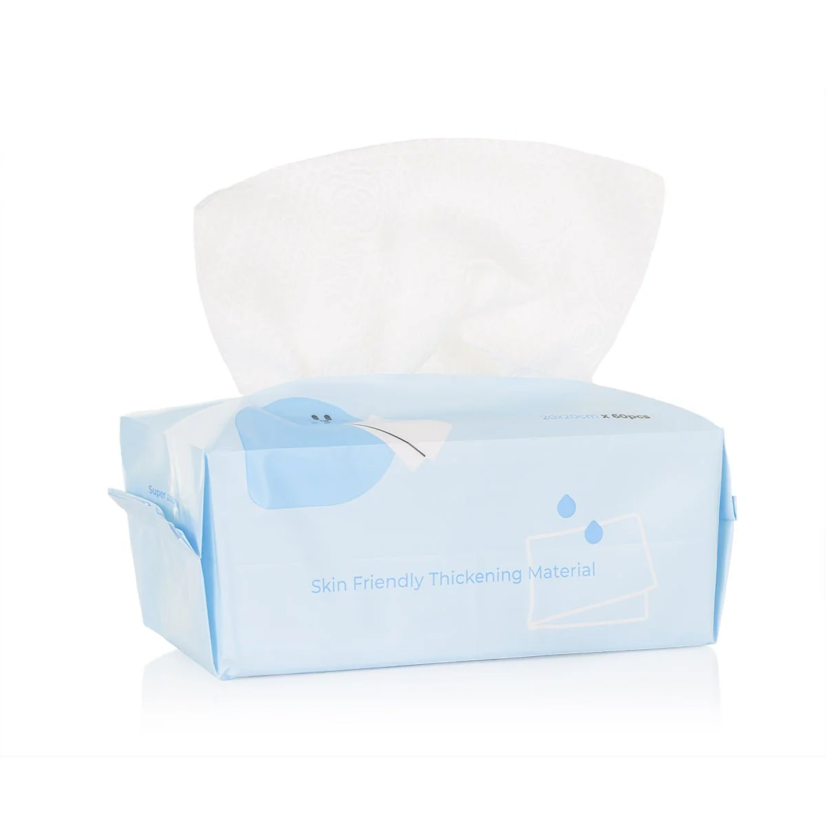 Kiokii Disposable Facial Cleansing Towel 60pcs - Image 5