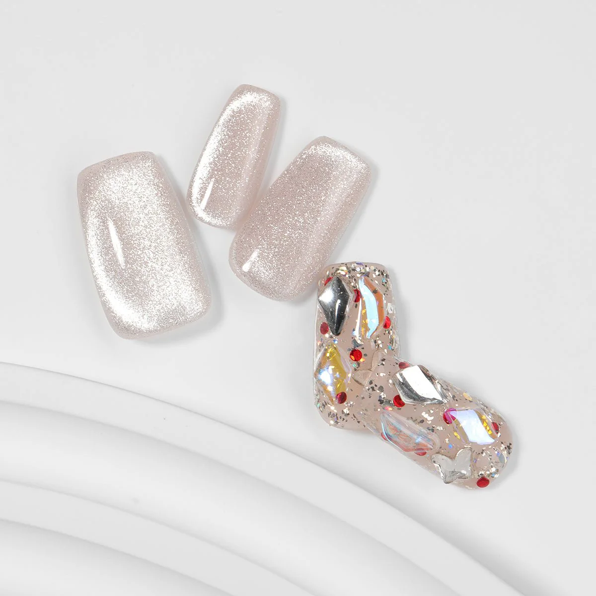 Kiokii Handmade Press-On Nails-Glamorous Nails Studio - Image 5