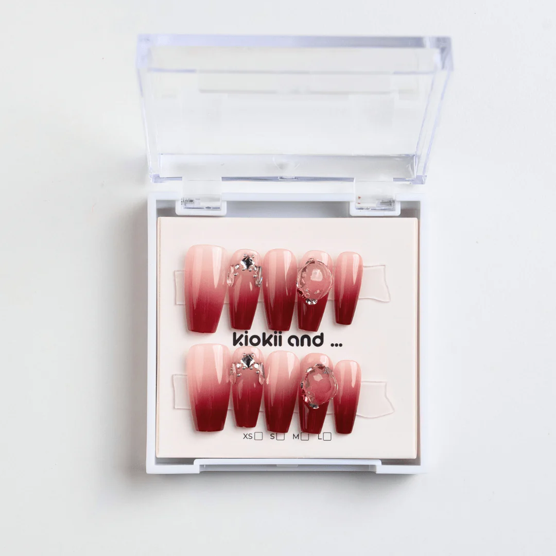 Kiokii Handmade Press-On Nails - Sugar Tips - Image 2