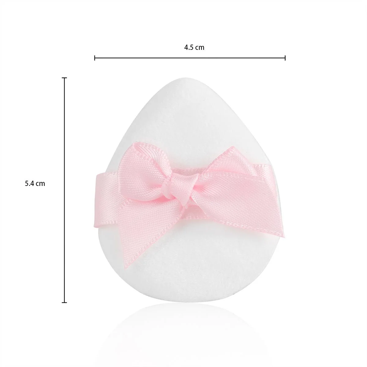 Kiokii Pink Satin Bow Powder Puffs  2pcs - Image 7