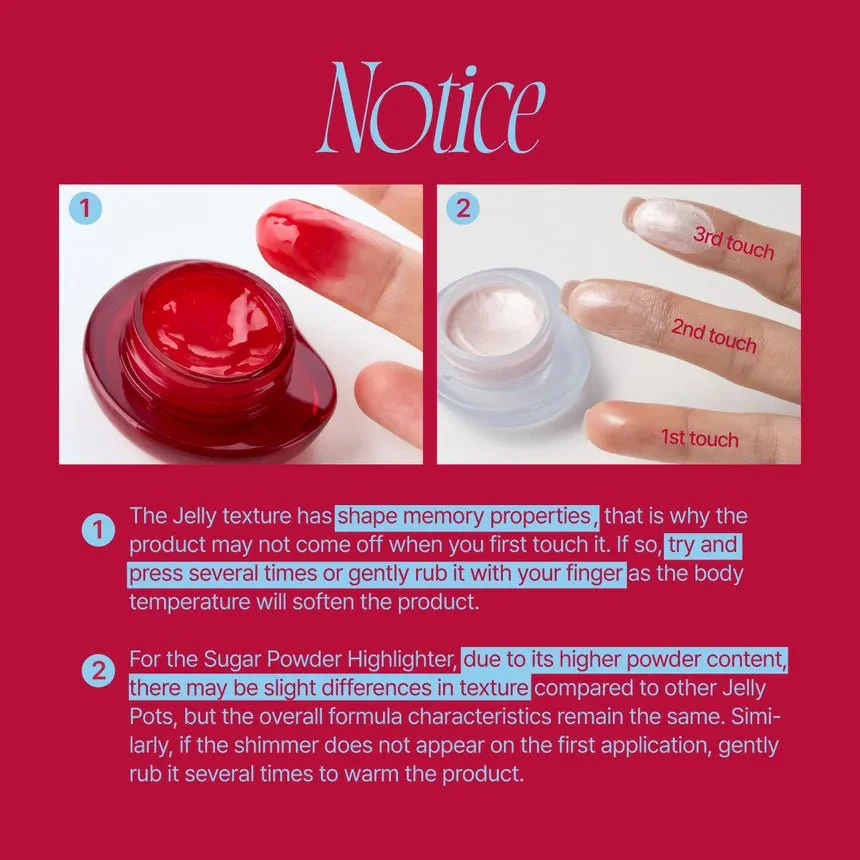 Fwee Lip & Cheek Glowy Jelly Pot + Pendant Keyring (Random Color) Set - 4g (3 Shades) - Image 14