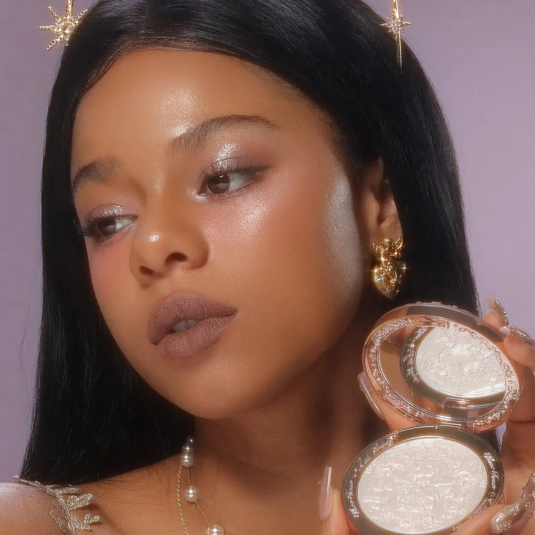 Flower Knows Little Angel Embossed Highlighter L02 Paradise Lost - Image 5