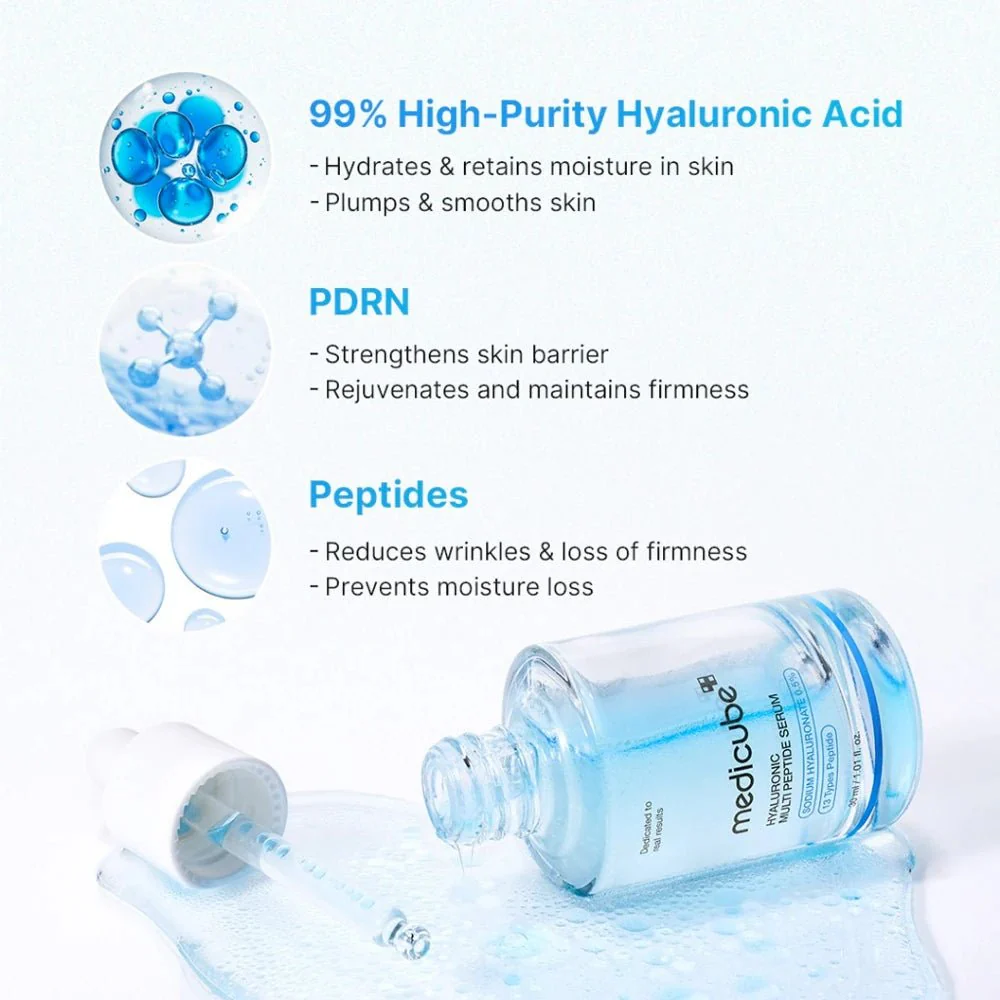 Medicube Hyaluronic Multi Peptide Serum 30ml - Image 4