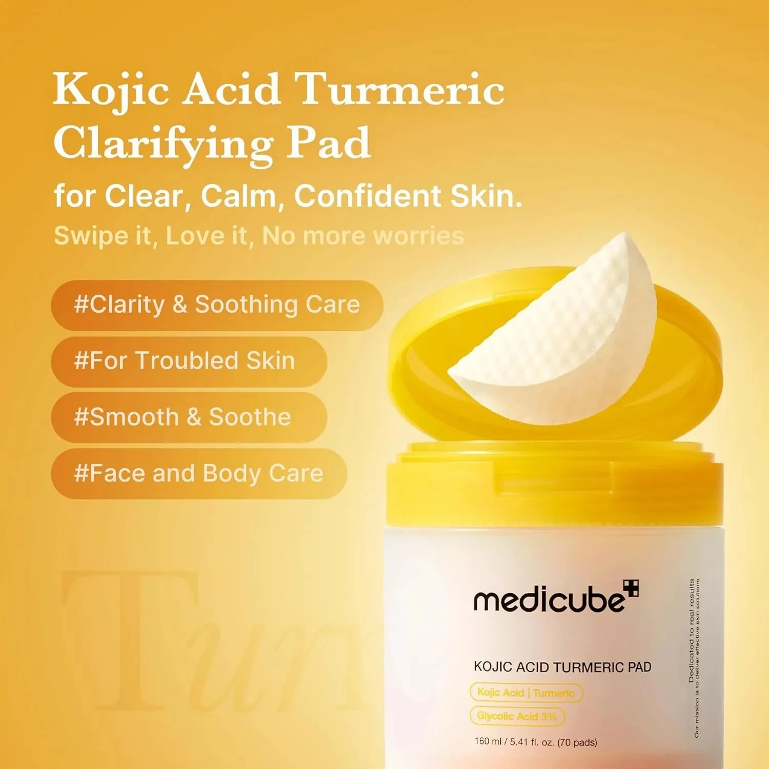 Medicube Kojic Acid Turmeric Pad 70ea - Image 7