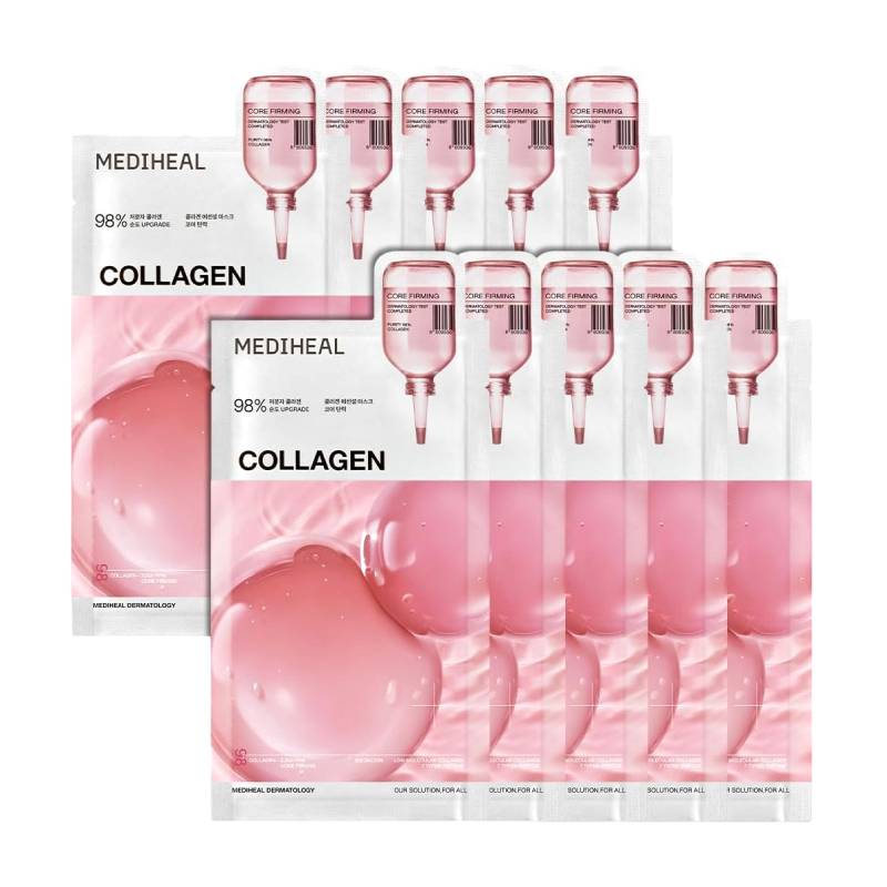 MEDIHEAL Collagen Essential Mask Core Firming (10pcs) - Image 5