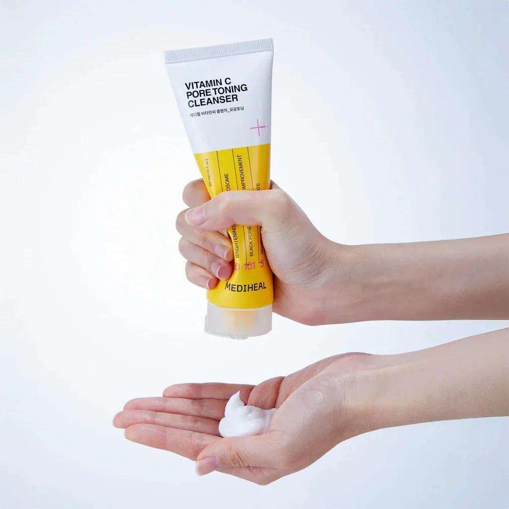 MEDIHEAL Vitamin C Pore Toning Cleanser 120ml - Image 2