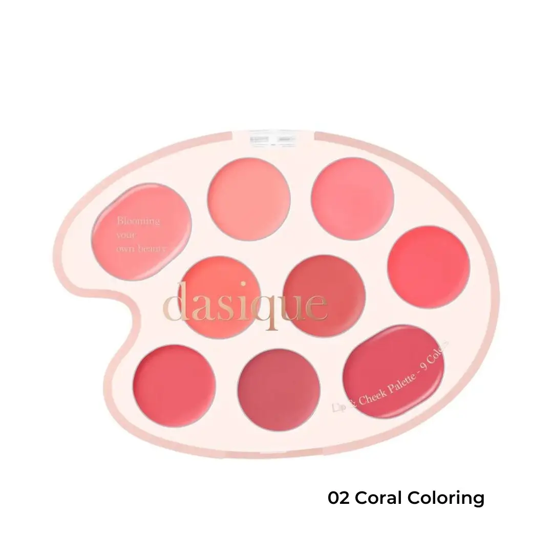Dasique Mood Painting Lip & Cheek Palette 6g - Image 5