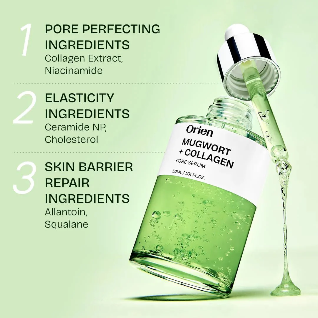 ORIEN Mugwort Collagen Serum 30ml - Image 4