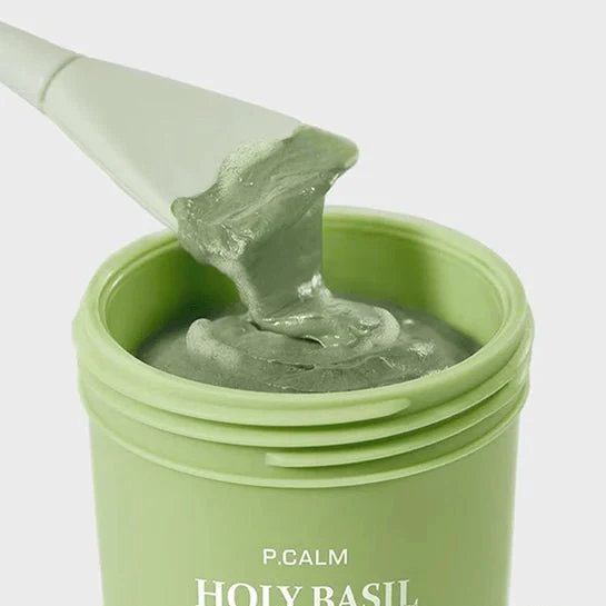 P.CALM Holy Basil Bubble Deep Mask 90g - Image 3