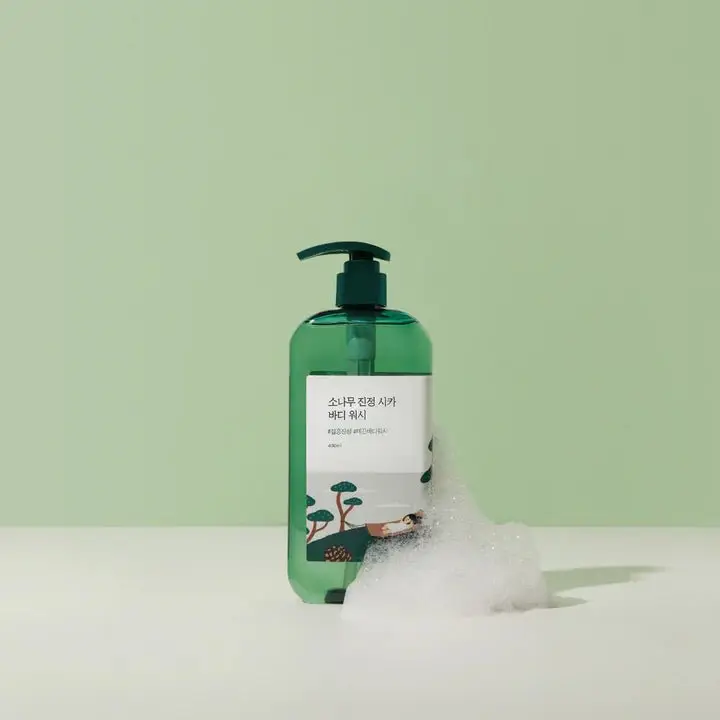 Round Lab Pine Calming Cica Body Wash 400ml - Image 2