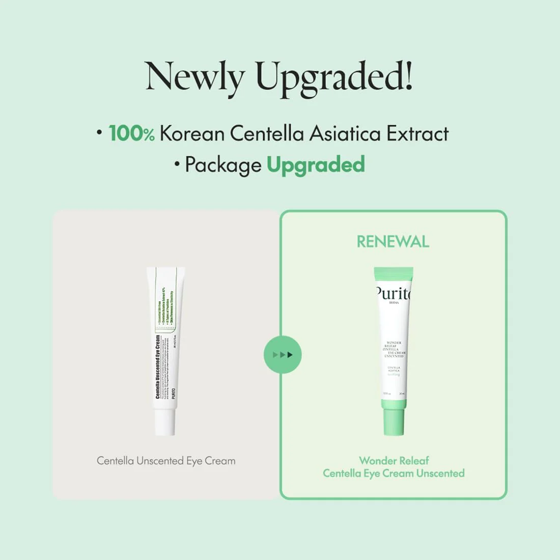 PURITO Centella Unscented Eye Cream 30ml - Image 3