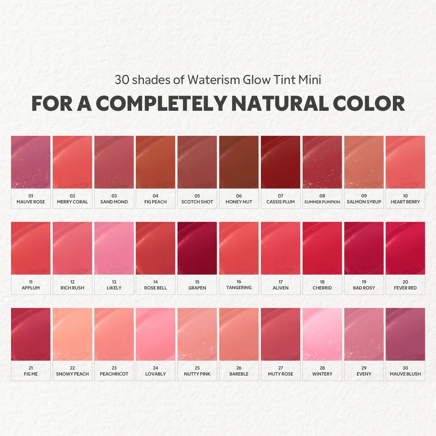TIRTIR Waterism Glow Tint Mini (15 Shades) - Image 5