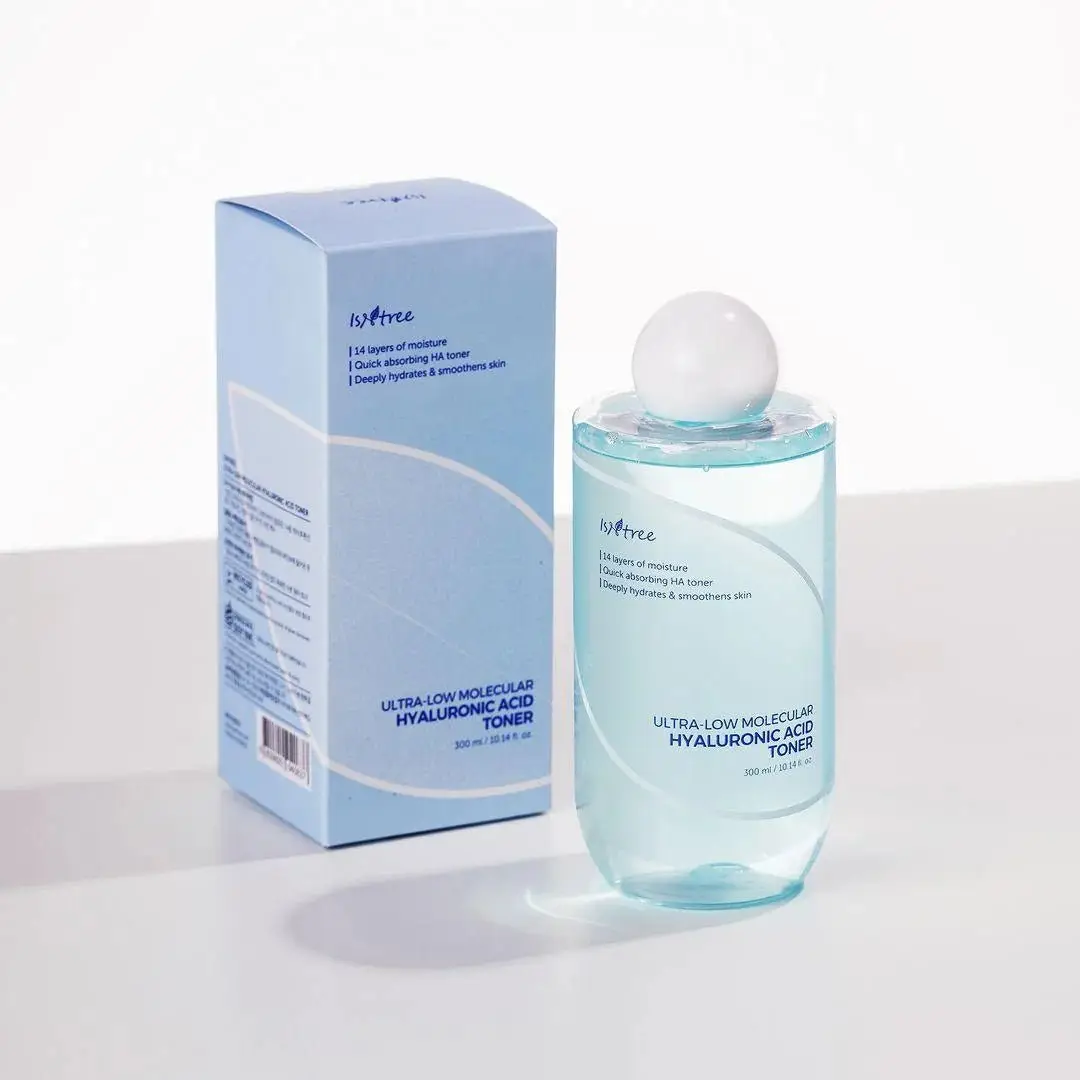 Isntree Ultra-Low Molecular Hyaluronic Acid Toner 300ml - Image 3